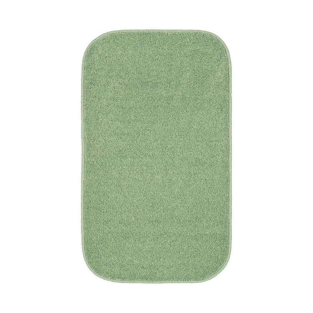NEW Garland Gramercy Bath Rug Mat Deep Fern Green 20x34